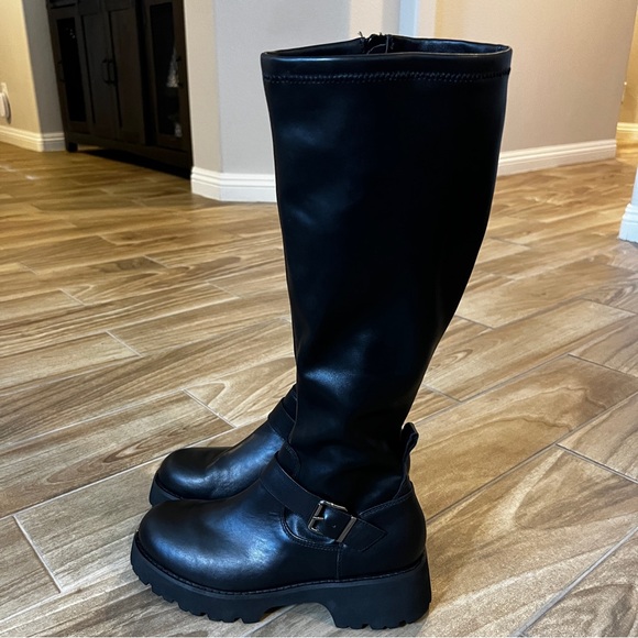 BLONDO NWOB WOMEN VIENNA FLEXIBLE WATERPROOF BLACK BOOTS SIZE 10 - Picture 5 of 10